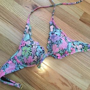 VS bikini floral top
